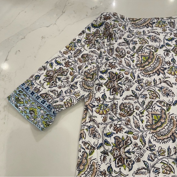 Lucky Brand Floral Print Women's Panjama Top - Picture 12 of 13